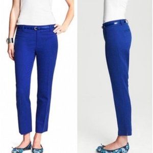 EXPRESS Editor Women's Blue Dress Career Pants Flare Leg Low Rise Size 6